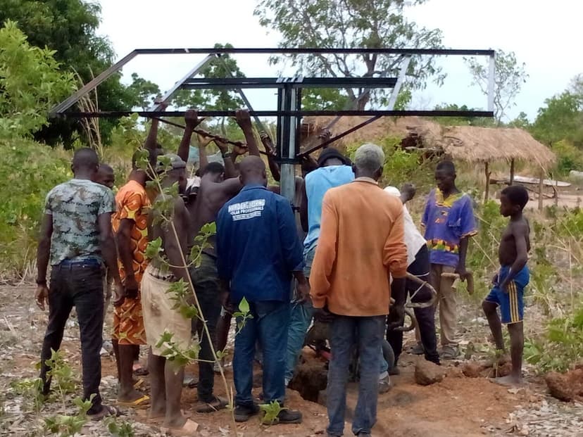 Community Solar Water Project - Atebubu, Bono East Region solar project