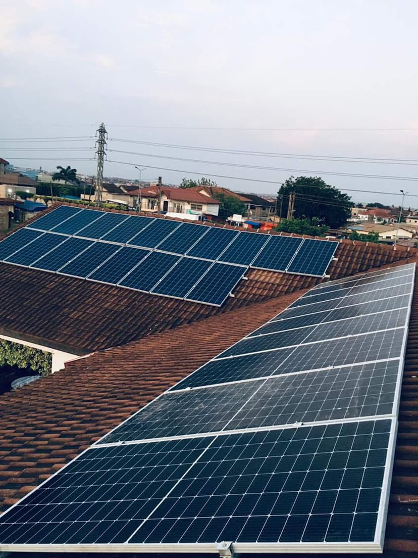 Residential Rooftop Solar - East Legon, Accra solar project